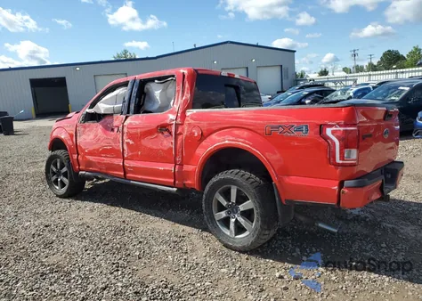 2016 Ford F150 Supercrew from USA, damaged, VIN 1FTEW1EF1GKF00416